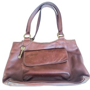 Fossil Women's Brown 1954 Handcrafted Genuine‎ Leat